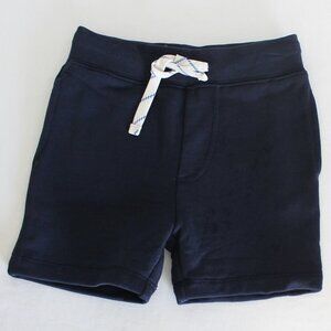 J Crew Crewcuts Kids' Classic Sweatshort In Terry Navy XXS flaw